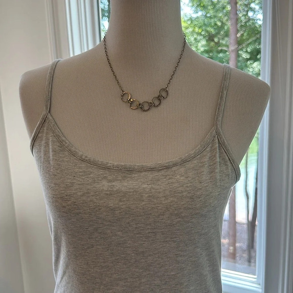 Eddie Bauer Silver Heather Camisole, Medium, EUC, Adjustable Straps - Picture 2 of 8